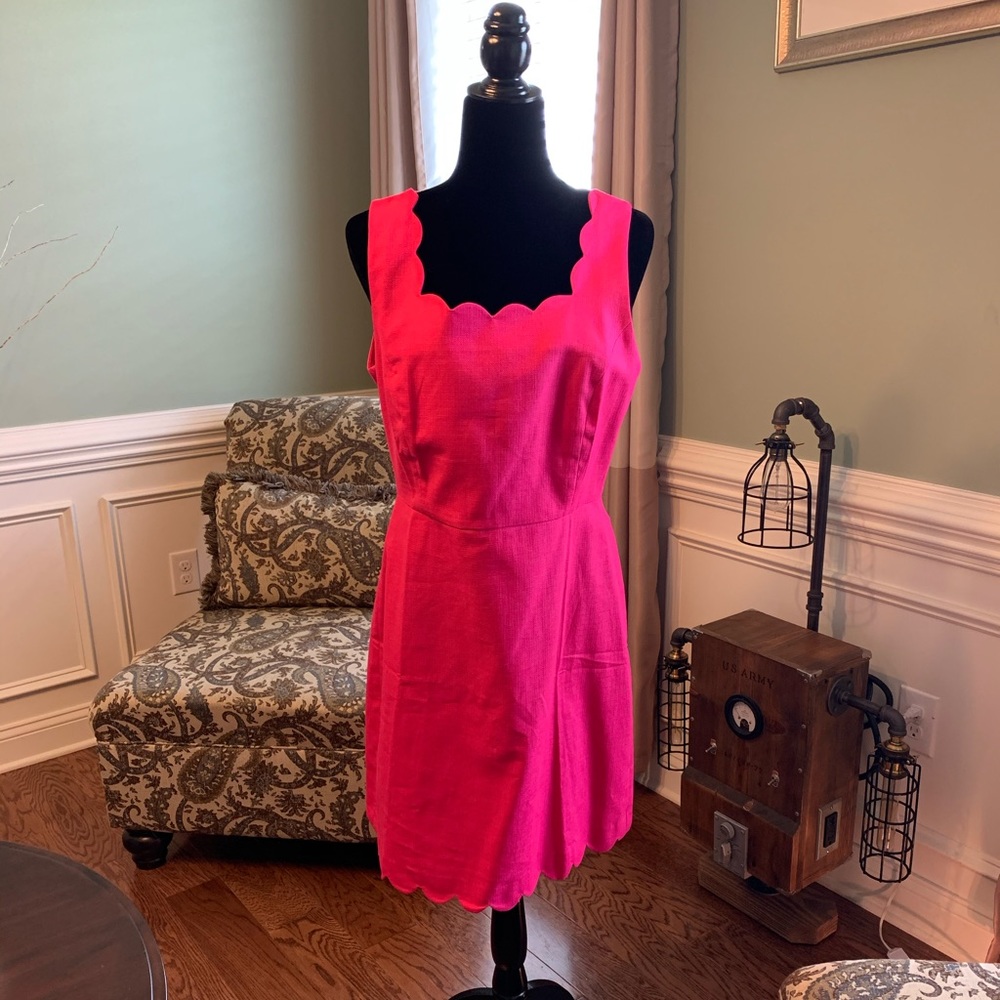 COPY - J.Crew Pink Basketweave Dress!